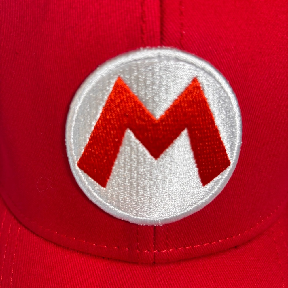 Nintendo Super Mario Red Cap with M Logo